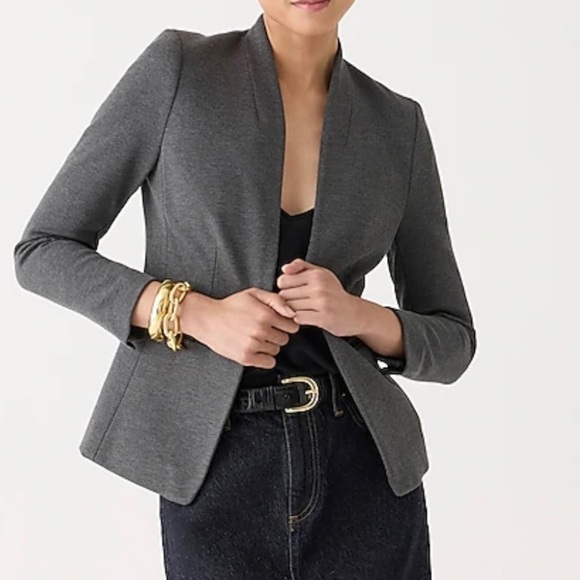 Going Out Blazer in Stretch Twill - Heather Dove size 4 - Picture 1 of 14